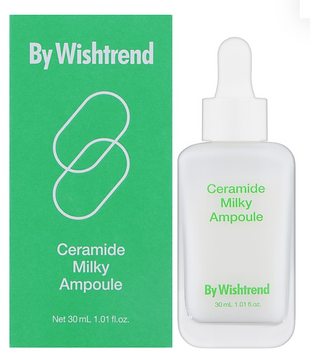 Відновлююча заспокійлива ампула для обличчя BY WISHTREND Ceramide Milky Ampoule 229576 фото