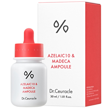 Сироватка з азелаїновою кислотою 10% та мадекасосидом Dr.Ceuracle Azelaic 10 & Madeca Ampoule CHR8887 фото