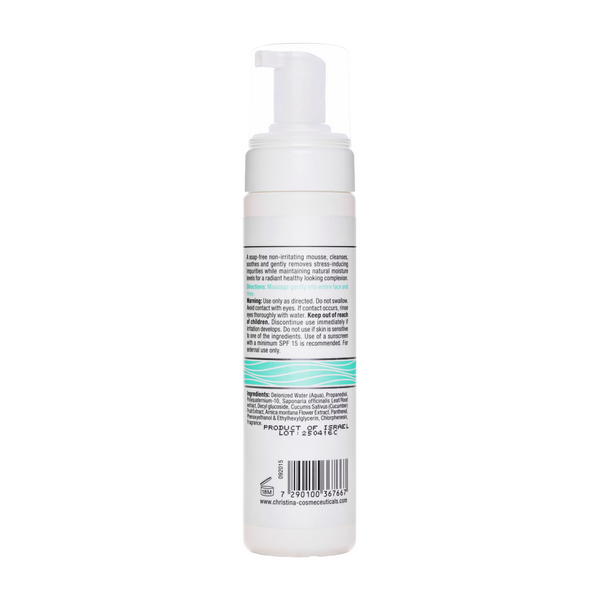 Очищувальний мус-комфорт Christina Unstress Comfort Cleansing Mousse, 200 мл CHR766 фото