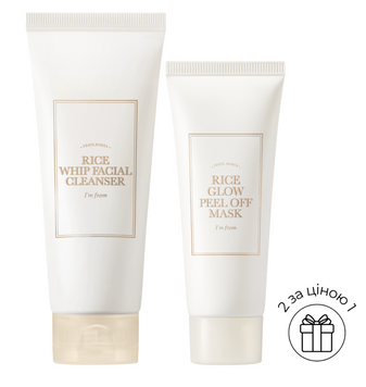 Очищуючий засіб для обличчя I'M FROM Rice Whip Facial Cleanser 8201 фото