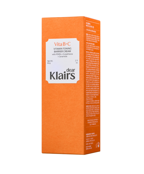 Вітамінний тонізуючий бар&rsquo;єрний крем DEAR, KLAIRS Vitamin Toning Barrier Cream CHR97621 фото