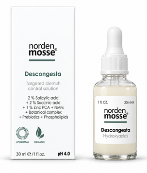 Norden Mosse Descongesta сироватка для обличчя з саліциловою та бурштиновою кислотами NM023 фото