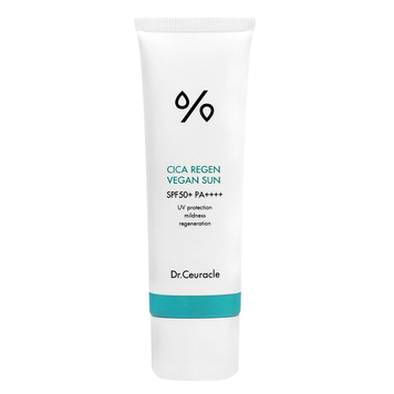 Сонцезахисний крем Dr. Ceuracle Сica Regen Vegan Sun SPF 50 10020 фото