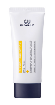 Сонцезахисний лосьйон з ліпосомами на стабільних фільтрах CUskin Clean-Up Blemish Sun Lotion SPF 50+ PA++++ CHR11268 фото