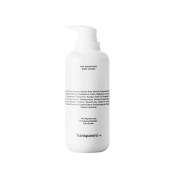 Розгладжуючий лосьйон для тіла з AHA-кислотами Transparent-Lab AHA Smoothing Body Lotion, 400 мл 81970 фото
