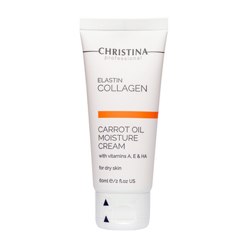 Зволожувальний крем для сухої шкіри Elastin Collagen Carrot Cream CHR372 фото