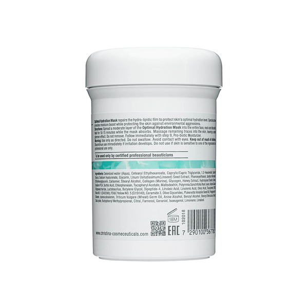 Оптимально зволожувальна маска Christina Unstress Optimal Hydration Mask 158 фото
